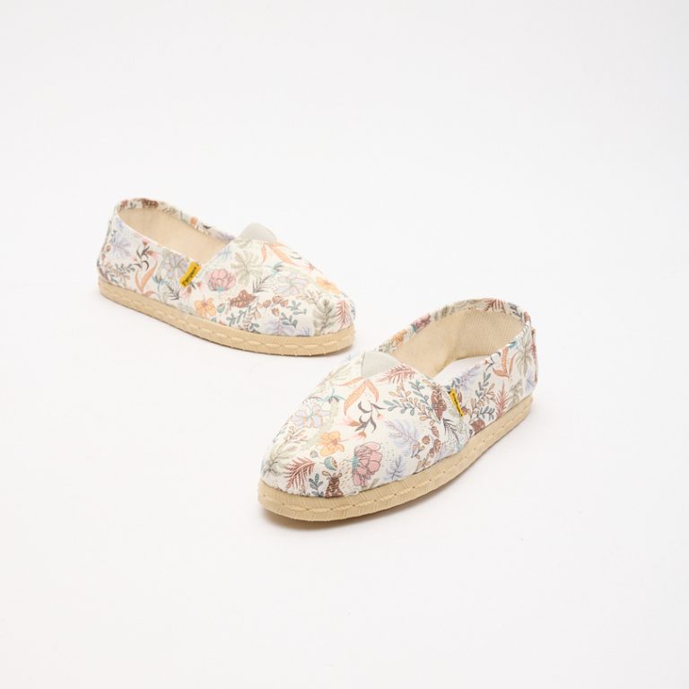 Alpargata Símil Yute Fantasía Mil Flores Pampero