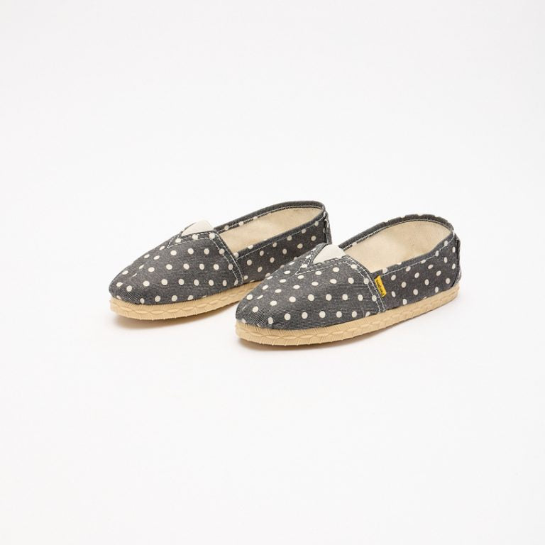 Alpargata Símil Yute Fantasía Gris Oscuro Pampero