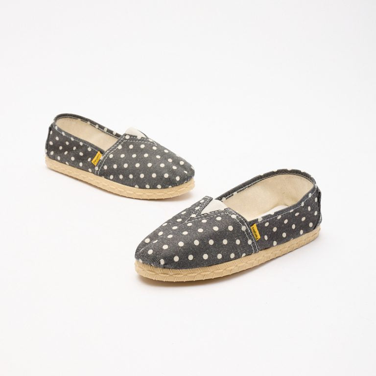 Alpargata Símil Yute Fantasía Gris Oscuro Pampero
